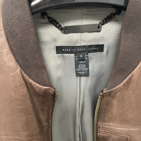 Marc by March Jacobs Leather Jacket Size Medium - Picture 2 of 4